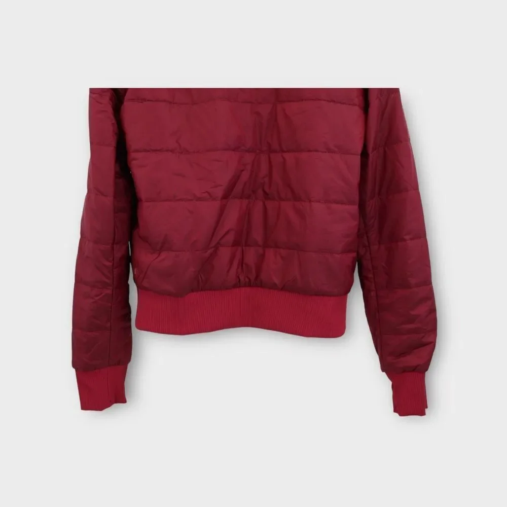 Lululemon Non Stop Bomber Size 8 Reversible Pomegranate NWT Jacket